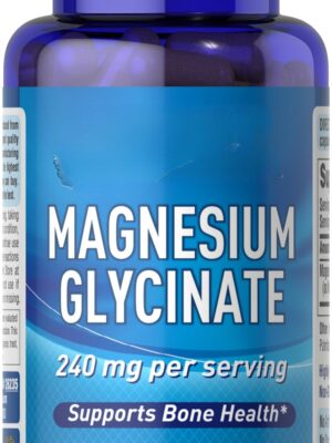 Magnesium Glycinate 240 mg per serving
