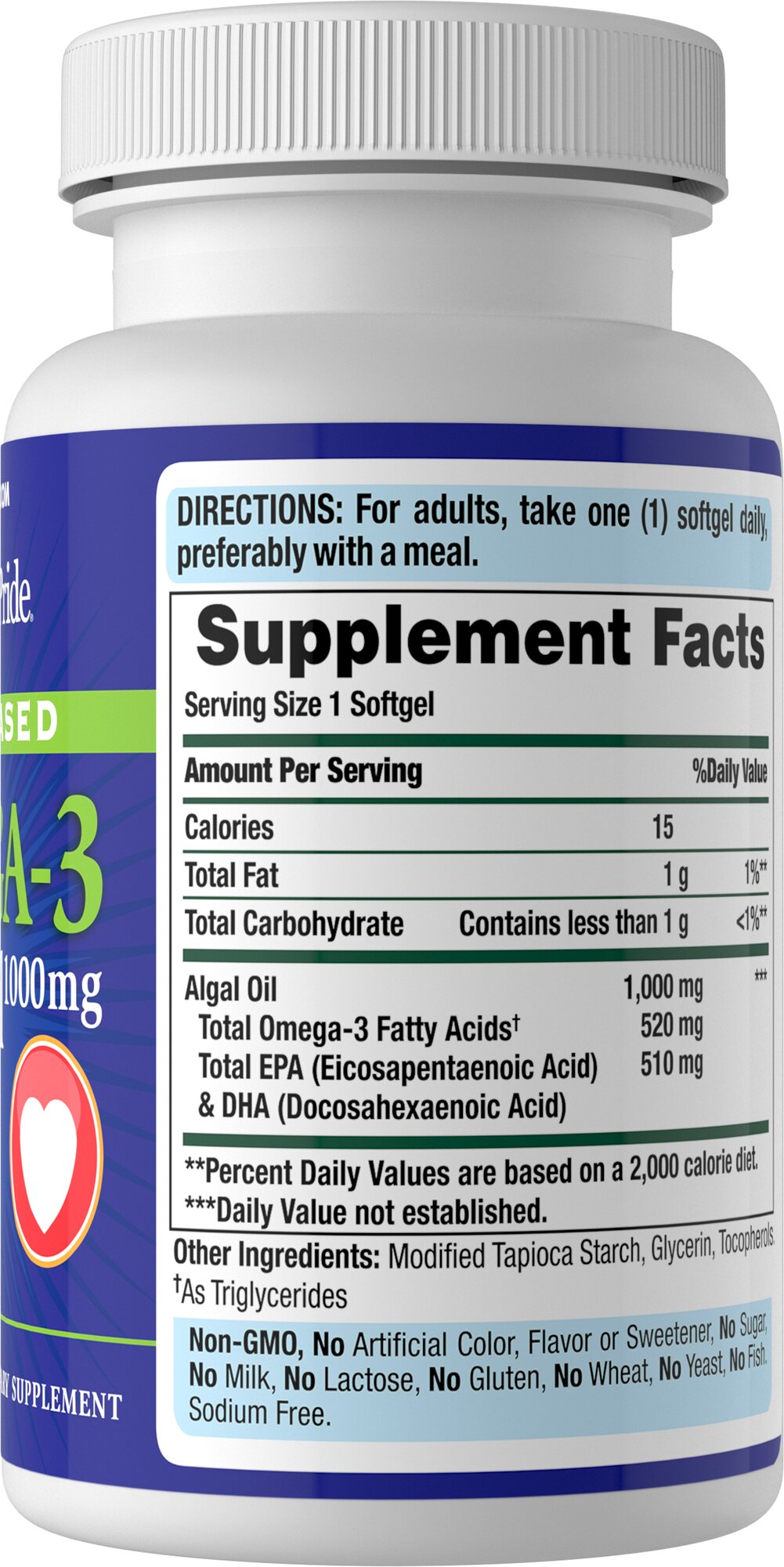 Plant Based Omega-3 Algae Oil - Image 2