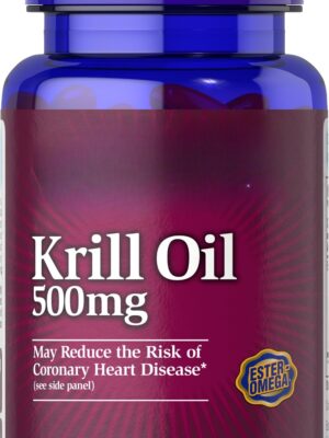 Red Krill Oil 500 mg (86 mg Active Omega-3)