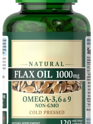 Natural Flax Oil 1000 mg
