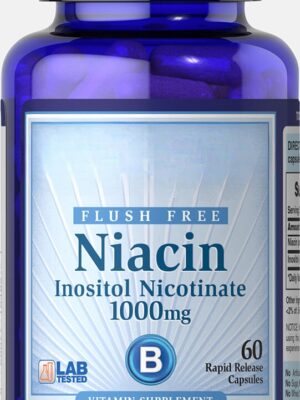 Flush Free Niacin Inositol Nicotinate 1000 mg