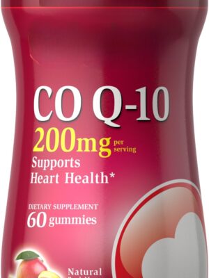 Co Q-10 200 mg Peach Mango Gummies