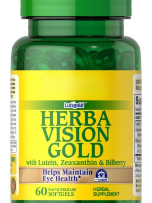 Herbavision Gold with Lutein, Bilberry and Zeaxanthin